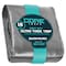 Core Tarps Heavy Duty Tarp, 100 ft L x 0.5 mm H x 50 ft W, 16 Mil, Silver/Black, Polyethylene CT-301-50X100 - alternate 1